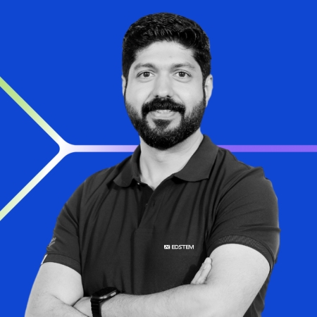 Professional headshot of Jerrish Varghese, Co - Founder & CTO